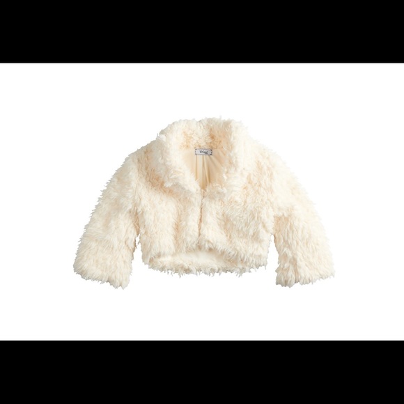 Disney Other - Girls Disney The Nutcracker Faux-Fur Shawl Jacket